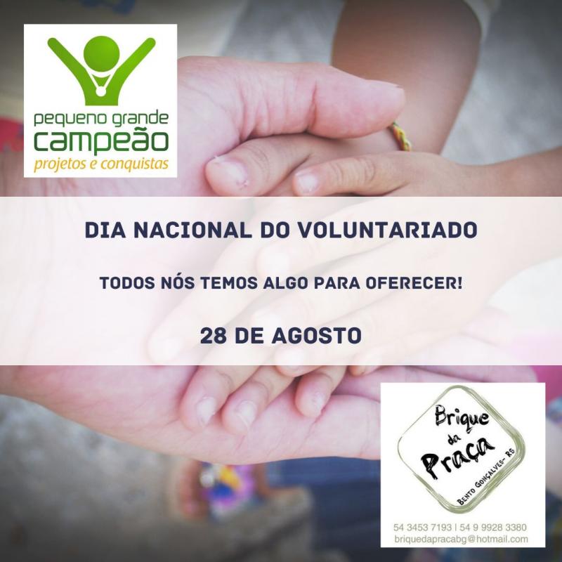 Dia Nacional do Voluntariado