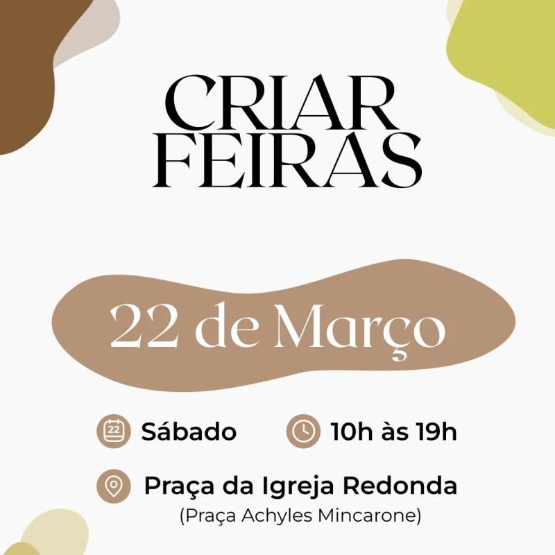 Mais uma Criar Feiras!