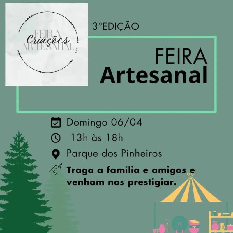 3ª edição da Feira Artesanal de Criações