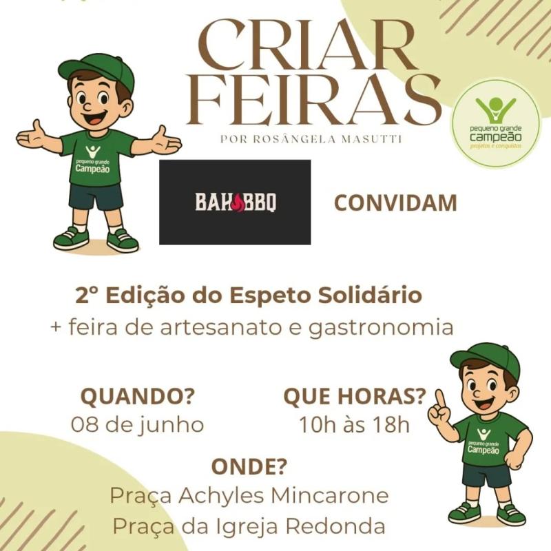 Criar Feiras e BAH BBQ