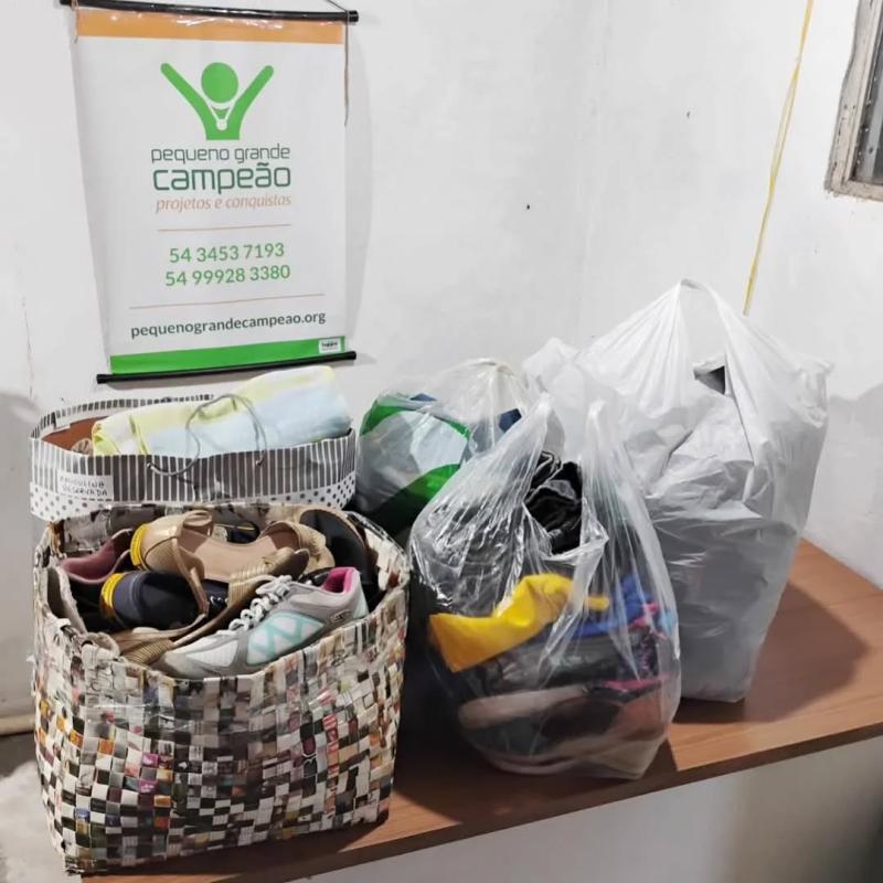 Doações para o Brechó