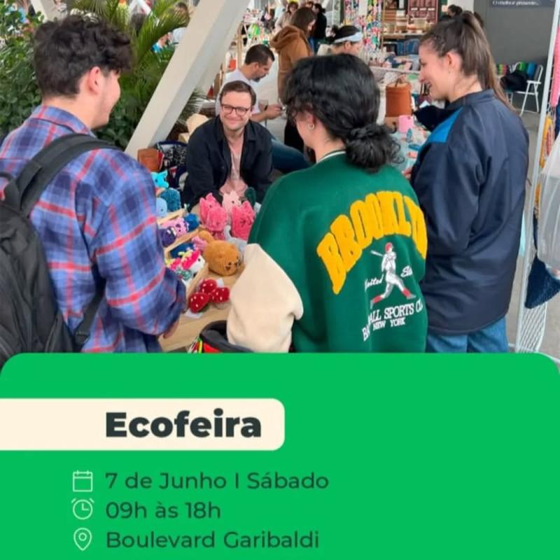 EcoFeira no Boulevard de Garibaldi.