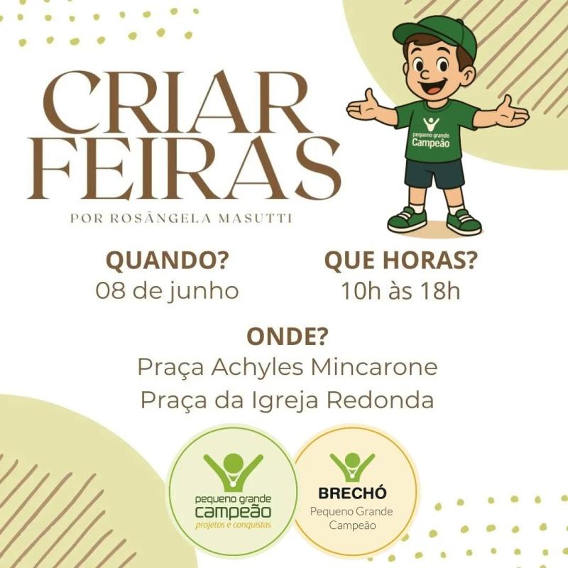 Vem Criar! Vem aí, mais uma Criar Feiras!