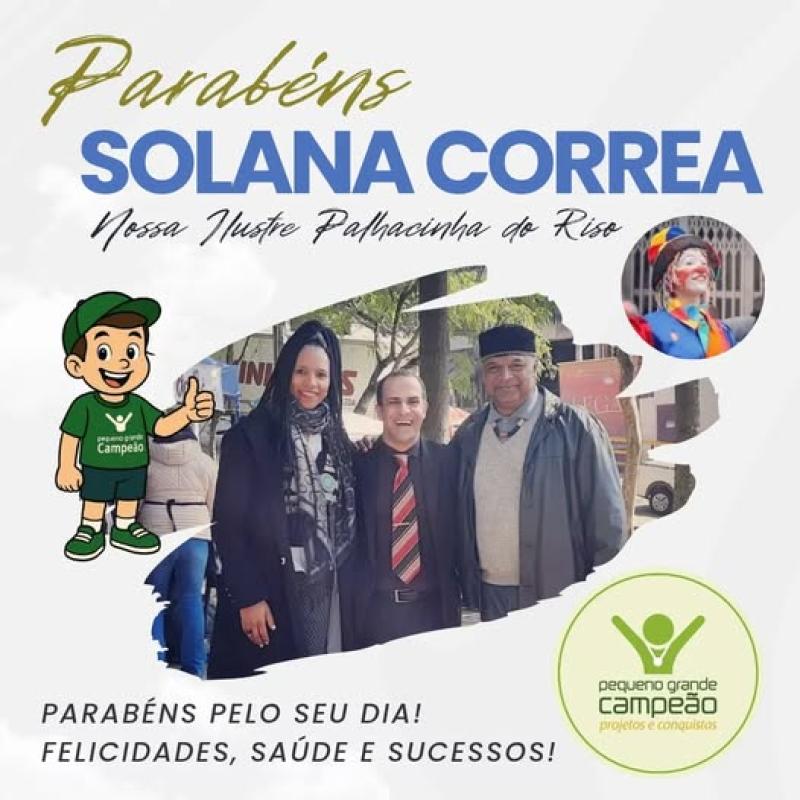 Parabéns, Querida Solana!
