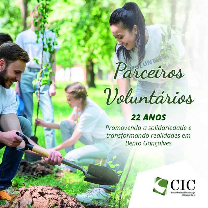 Parceiros Voluntários faz 22 anos em Bento