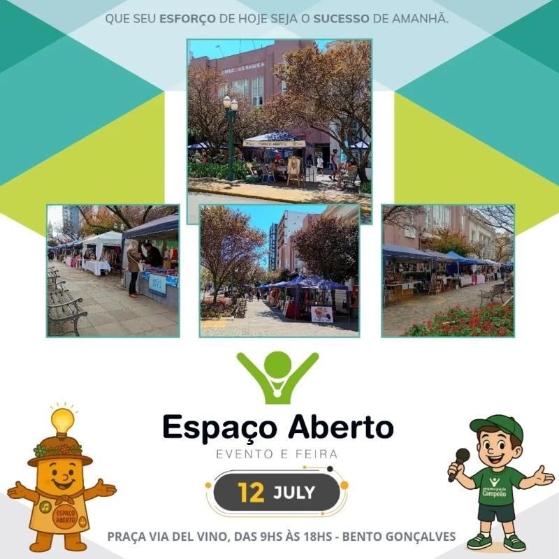 Vem aí, mais uma Espaço Aberto na Via Del Vino!