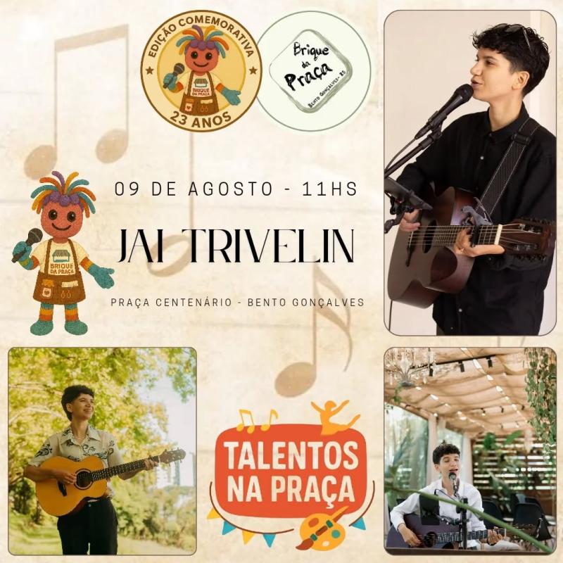 Jai Trivelin na Feira