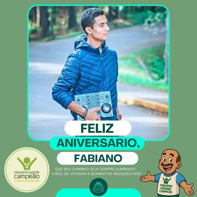 Parabéns pelo seu Dia!